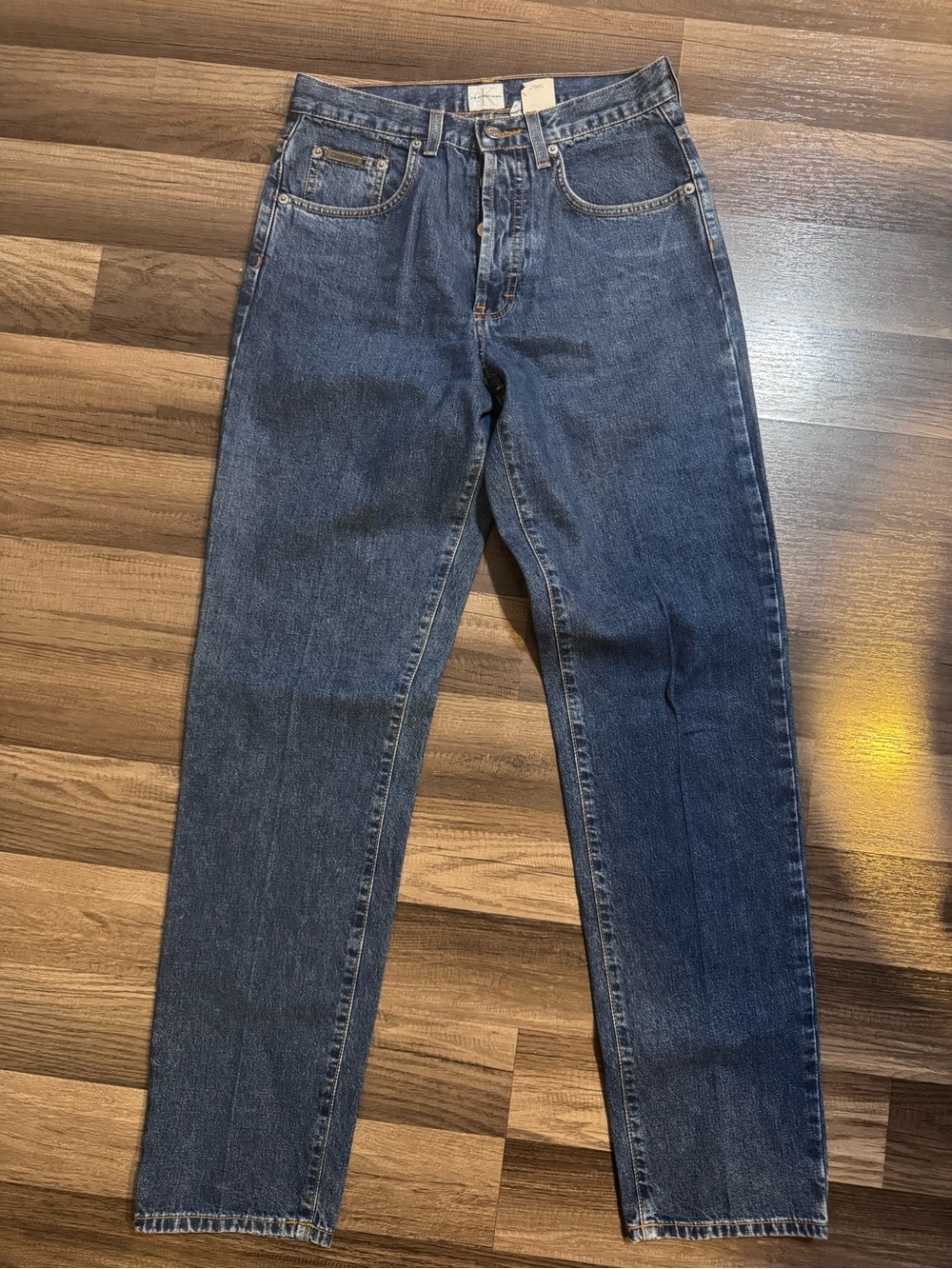 Calvin Klein CK 90s vintage jeans women’s size 5x32 in medium dark wash